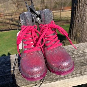 WONDER NATION Child Rainboots Size 9-10